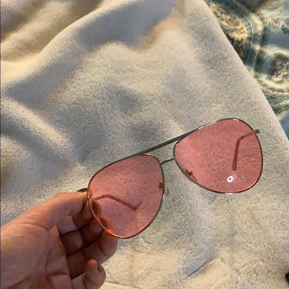 Pink glasses